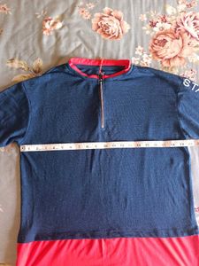 Stylish Blue &amp; Red T-Shirt