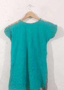 Blur Illusion Sleevless Top/Tshirt (Women)