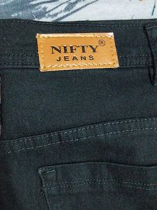 Black Straight Jeans