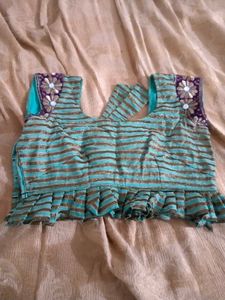 Ghagra With Embroidered Blouse