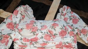 Floral Corset Top 🩷