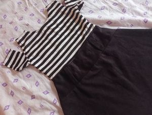 Frock (Black And White)
