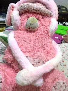 Bunny Ears Headband - Pink earmuffs