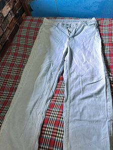 This Is Washed Blue Staright Jeans