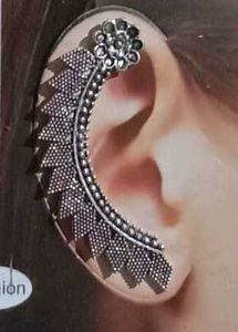 Silver Ear Cuff