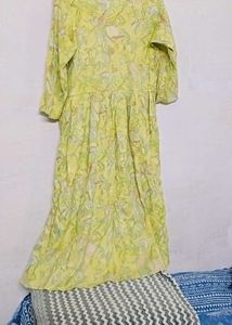 Yellow Embroidered Kurta Set With Dupatta