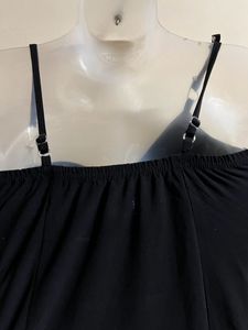 Black Designer Party Wear One Piece🖤