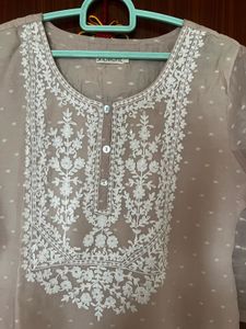 Elegant Embroidered Kurta