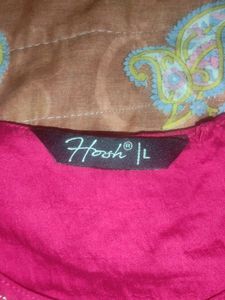 Rose Colour Party Wear Kurti