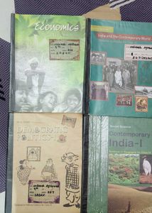 Ncrt Class -9 Books Math, Science,Sst,Hindi,Eng