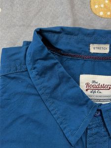 Roadster Blue Casual Shirt