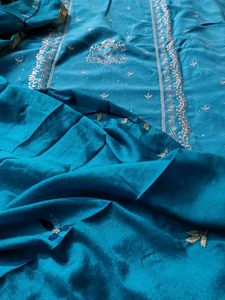 Teal Dress Material