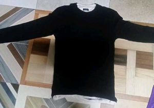 Zara Black Pullover Sweater