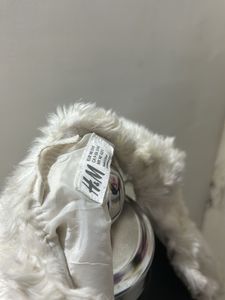 H&amp;m Cropped Fur Jacket
