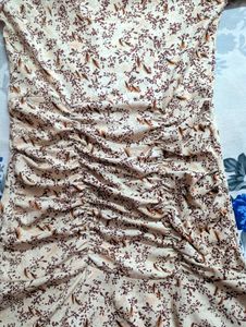 💮🏵️Floral Ruched Mini Dress💮🏵️
