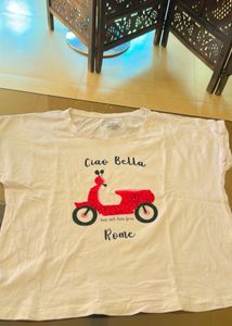 Coral Graphic T-Shirt
