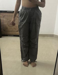 Stylish Grey Cargo Pants