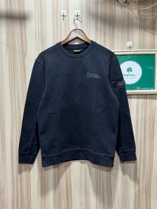 National Geographic Black Crewneck Sweatshirt