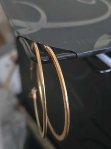 Gold Contemporary Earrings