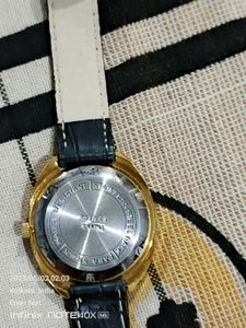 Vintage Gold Tone Automatic Watch