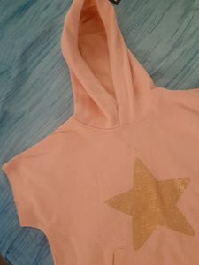 Cute Star crop Hoodie for  girls