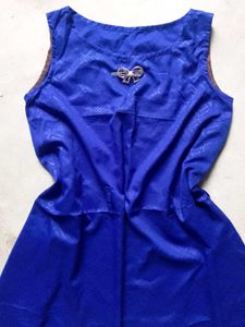 Royal Blue Sleeveless Dress