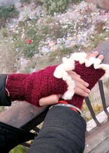 Handmade Knitted Arm Warmers