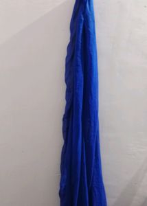 Blue Embroidery Kurti Set With Dupatta