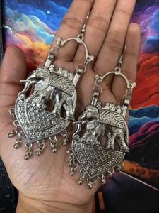 Elephant Dangle Earrings