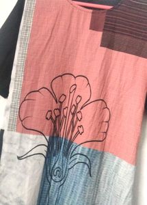 Stylish floral kurta🦢