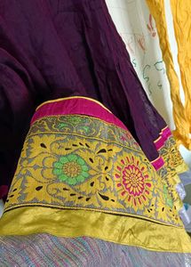 Anarkali Kurta With Pant Duppatta
