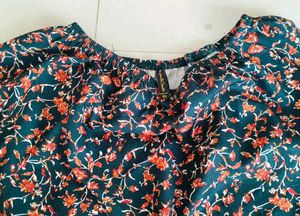 Floral Print Top