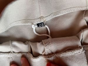 Formal Fitted Beige pant/Trouser