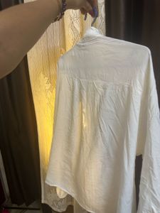 White Button-Down Shirt