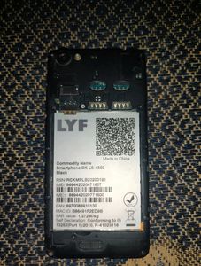 Jio Lyf 4g Phone Buttery Remove Good condition