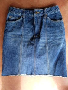 Denim Skirt