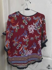 Floral Embroidered Top