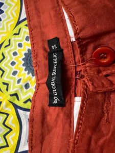 Rust Colored Short