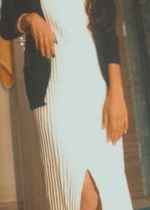 Ribbed Knit Midi Dress