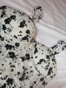 Cute Black and padded Dress