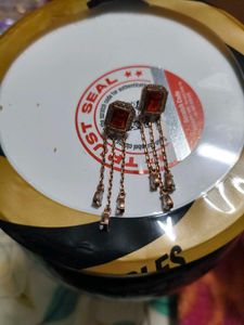 Giva Red Earrings