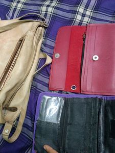 Sling Bag Clutches Wallet Combo
