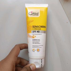 SUNSCREEN CREAM SPF 40