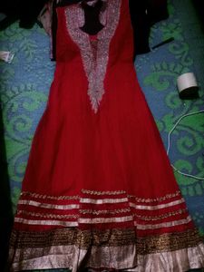Red Gown For 16 ,17 Years Old Girl
