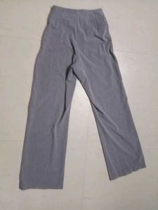Gray Casual Pants