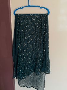 Elegant Black &amp; Gold Kurta