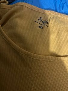 Yellow Long Sleeve Top