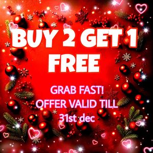 SALE OFFER! BUY 2 GET 1 FREE