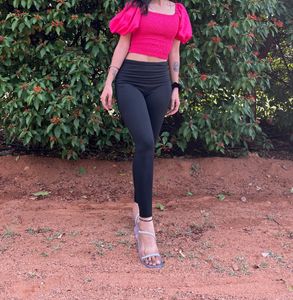 Hot Pink Top And Dress Combo For Roshni