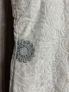 White Chikankari Kurti :13